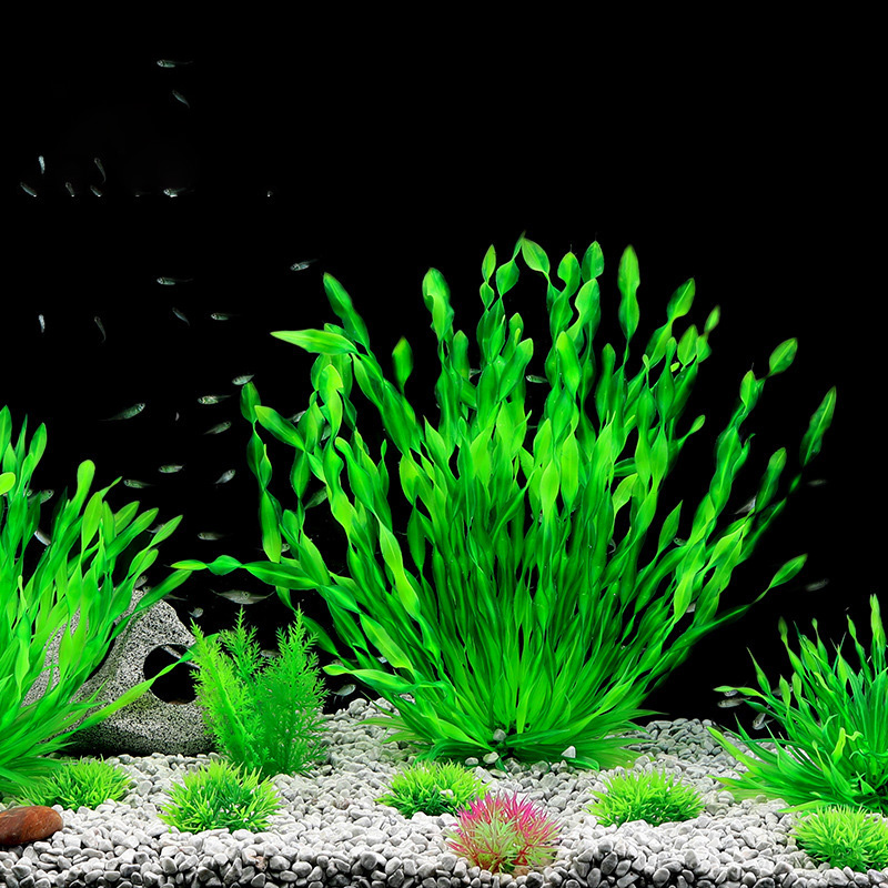 Aquarium Plant Seeds - 13/23/32/36/40cm Aquarium Artificial Plants Green Underwater