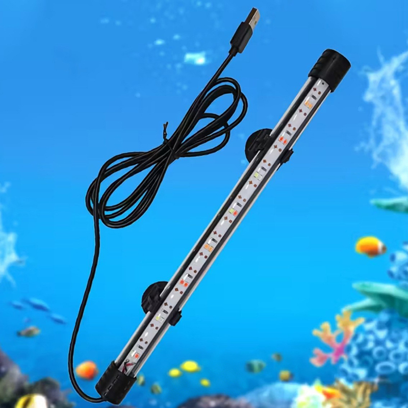 Aquarium Planted Substrate - 17-47CM USB Plug Aquarium Light LED