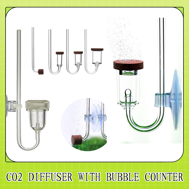 Planted Aquarium Mini - MINI CO2 Diffuser With Bubble Counter