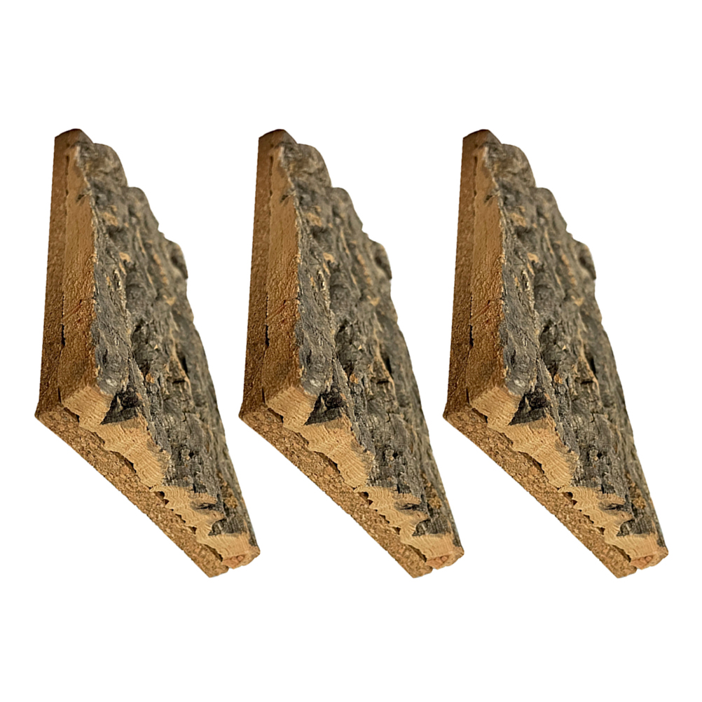 Aquarium Planted Substrate - 3pcs Cork Bark For Reptiles Terrarium