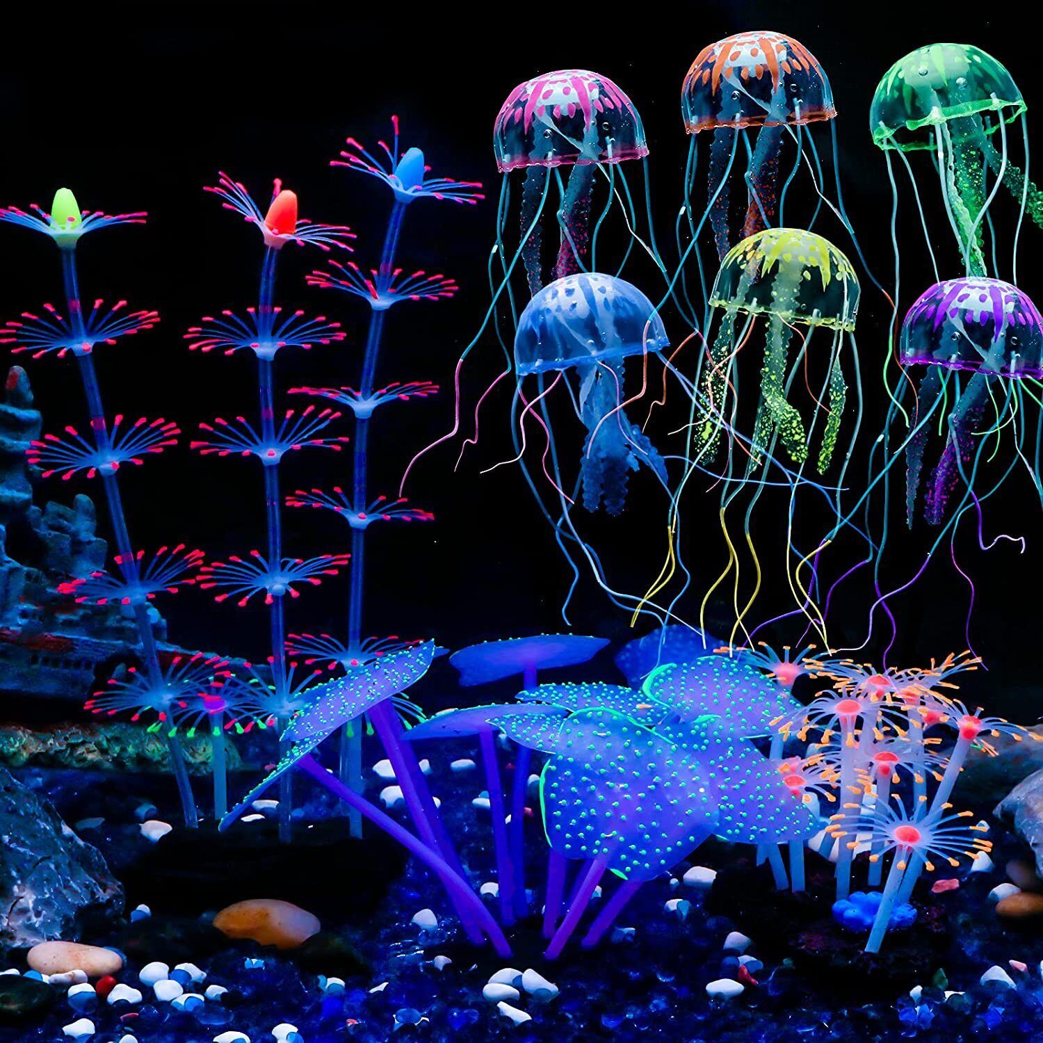 Silicone Glowing Landscape Art - Aquarium Planted Substrate ulasan dan harga