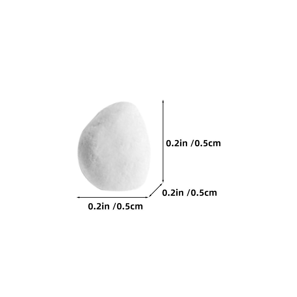 1Set White Decorative Stone Aq - Planted Aquarium With Gravel ulasan dan harga