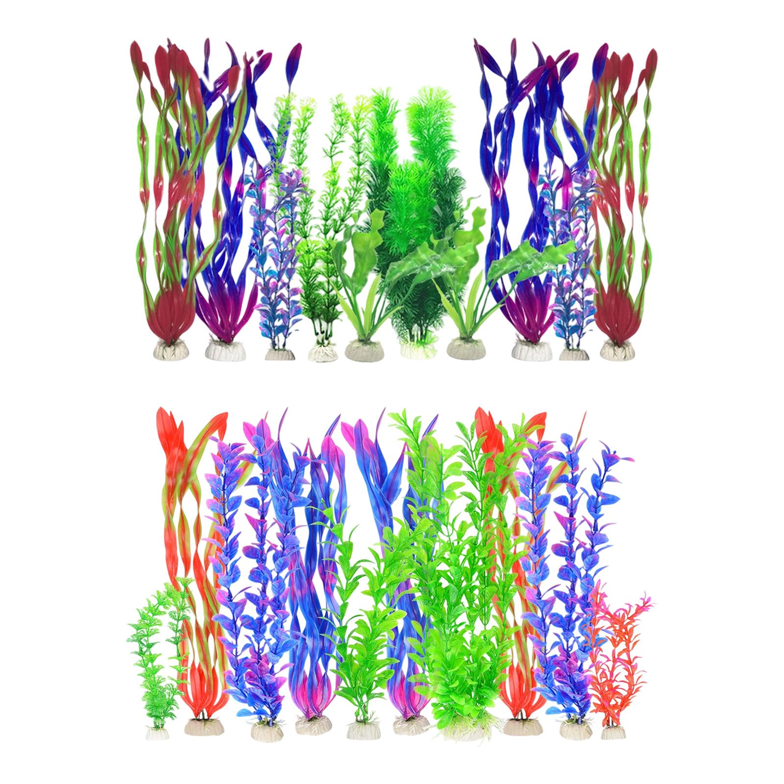 Artificial Aquarium Plants Set - Planted Aquarium Tank Kit ulasan dan harga