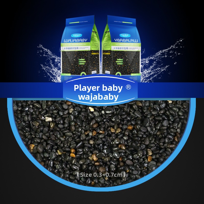 WAJABABY Black Aquarium Substr - Aquarium Plant Seeds ulasan dan harga