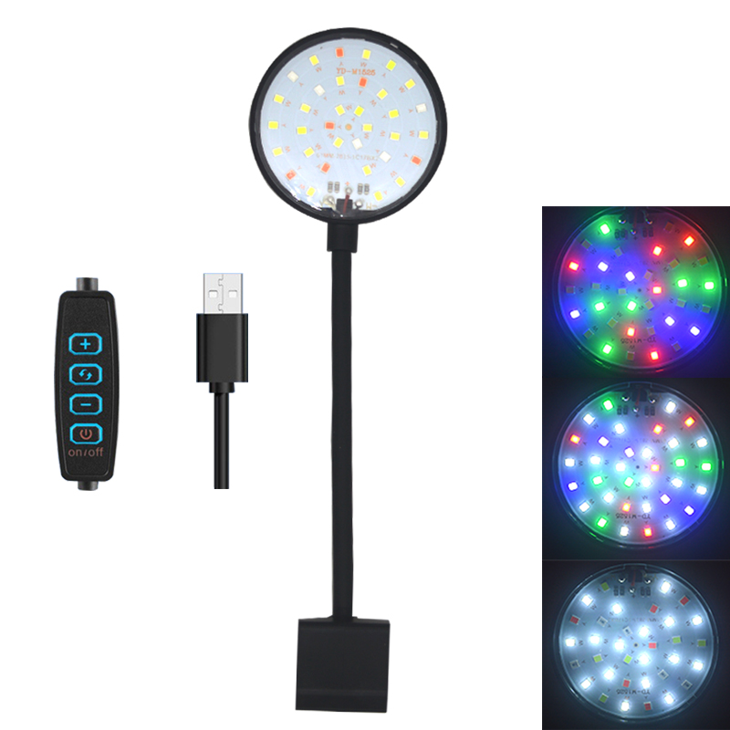 USB Aquarium LED Lamp Fish Tan - Planted Aquarium Mini ulasan dan harga