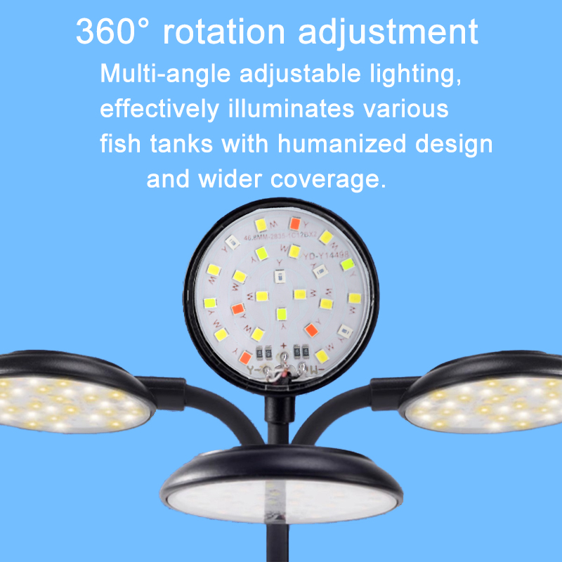 USB Aquarium LED Lamp Fish Tan - Planted Aquarium Mini ulasan dan harga