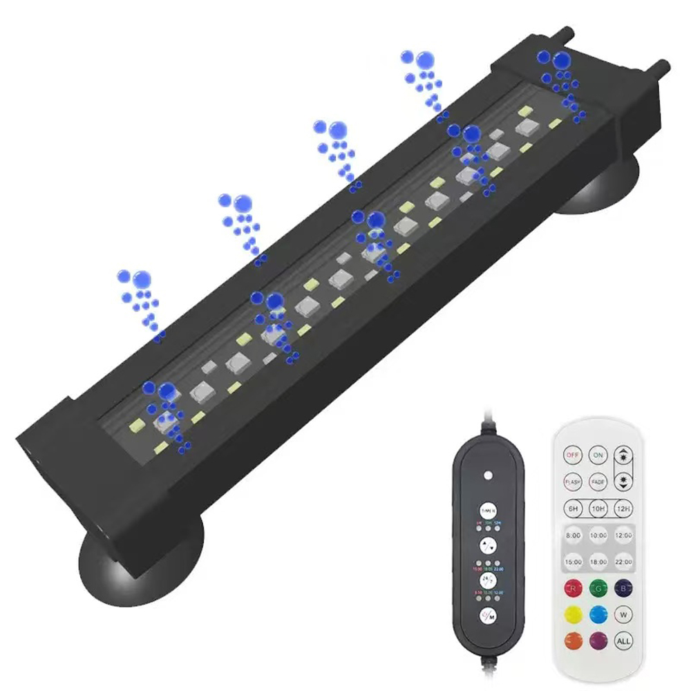 20-70cm Fish Tank 24/7 Full Sp - Aquarium Plant Growth Light ulasan dan harga