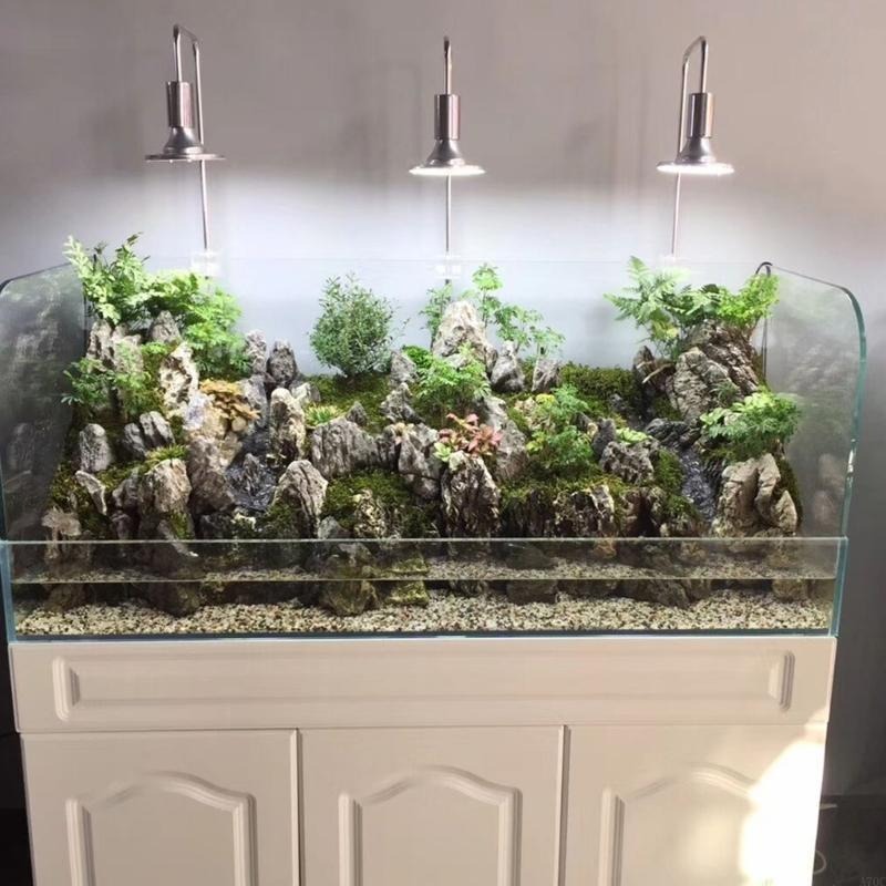 20W 40W Water Grass Fish Tanks - Aquarium Plant Growth Light ulasan dan harga