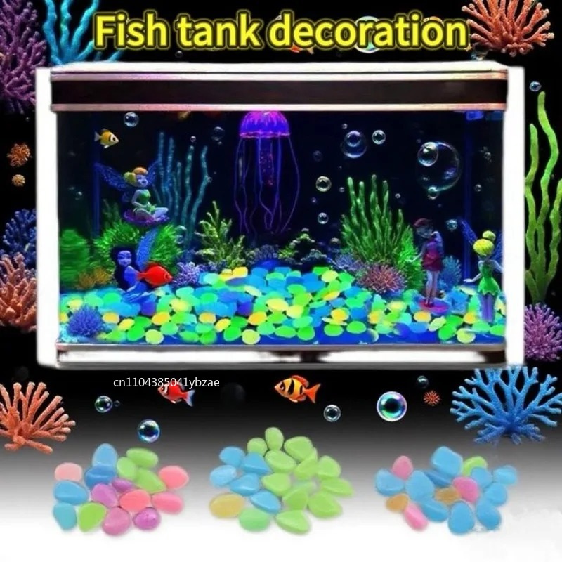 100-800pcs Glow in The Dark Pe - Aquarium Plant Original ulasan dan harga