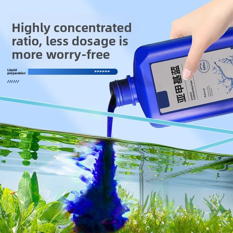 200ml/500ml Methylene Blue Con - Aquarium Plant Seeds ulasan dan harga