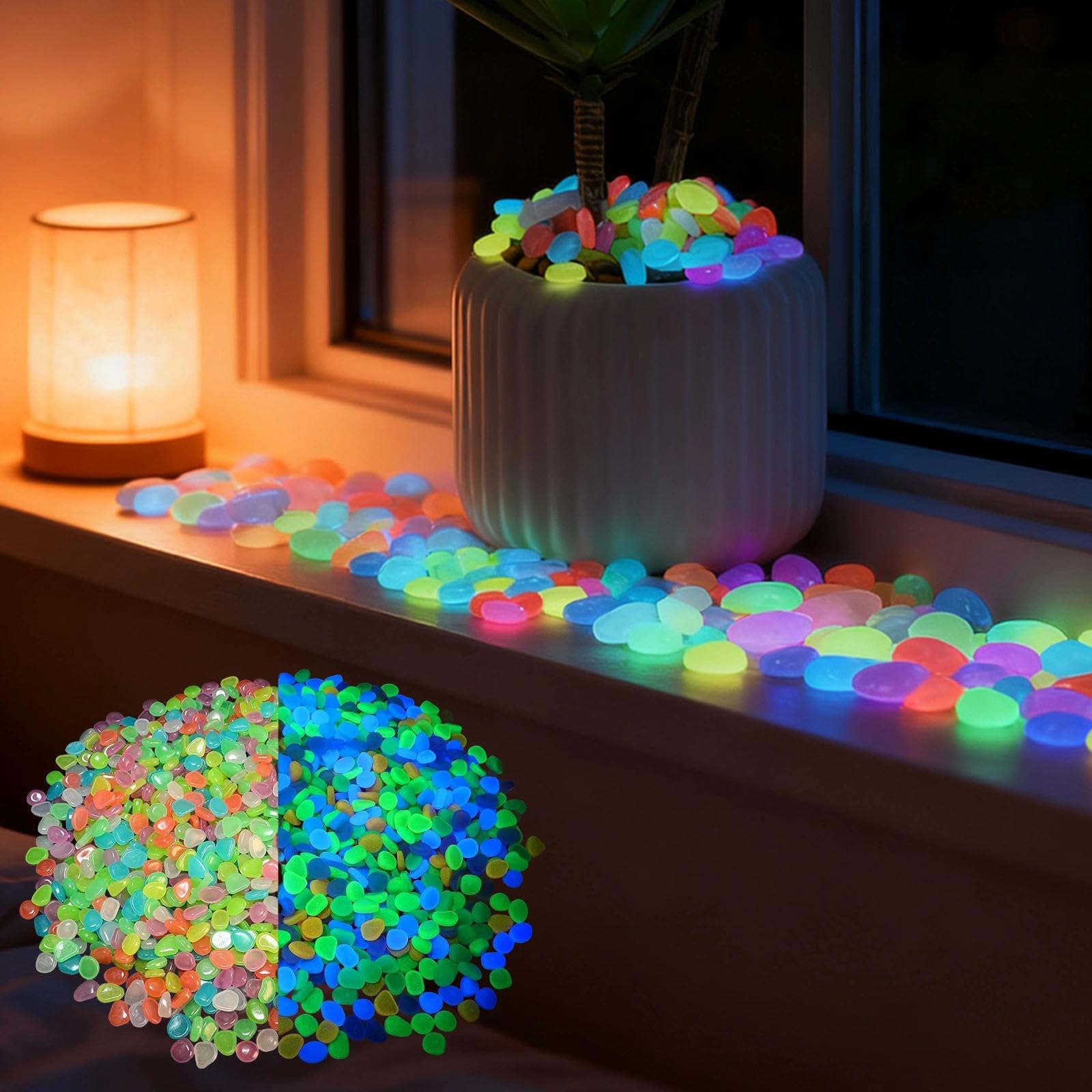 Potted Plants Glow In The Dark - Aquarium Plant Original ulasan dan harga