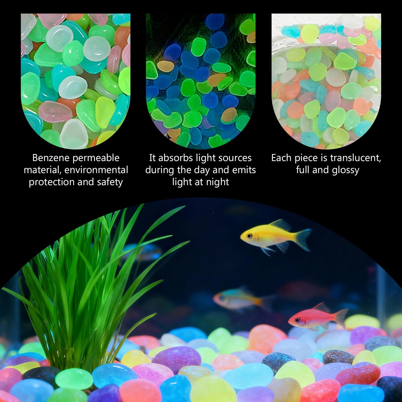 Potted Plants Glow In The Dark - Aquarium Plant Original ulasan dan harga