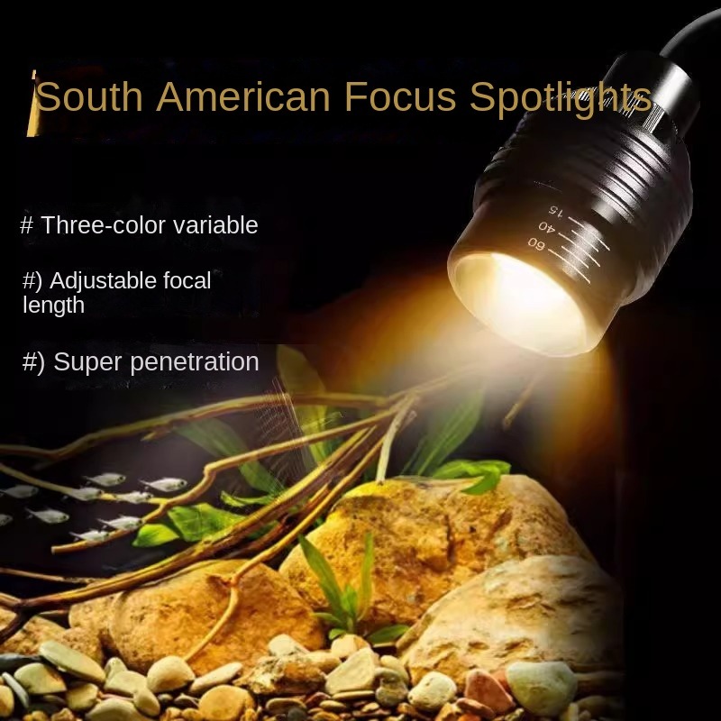 Modern Fish Tank LED Aquarium  - Aquarium Plant Growth Light ulasan dan harga