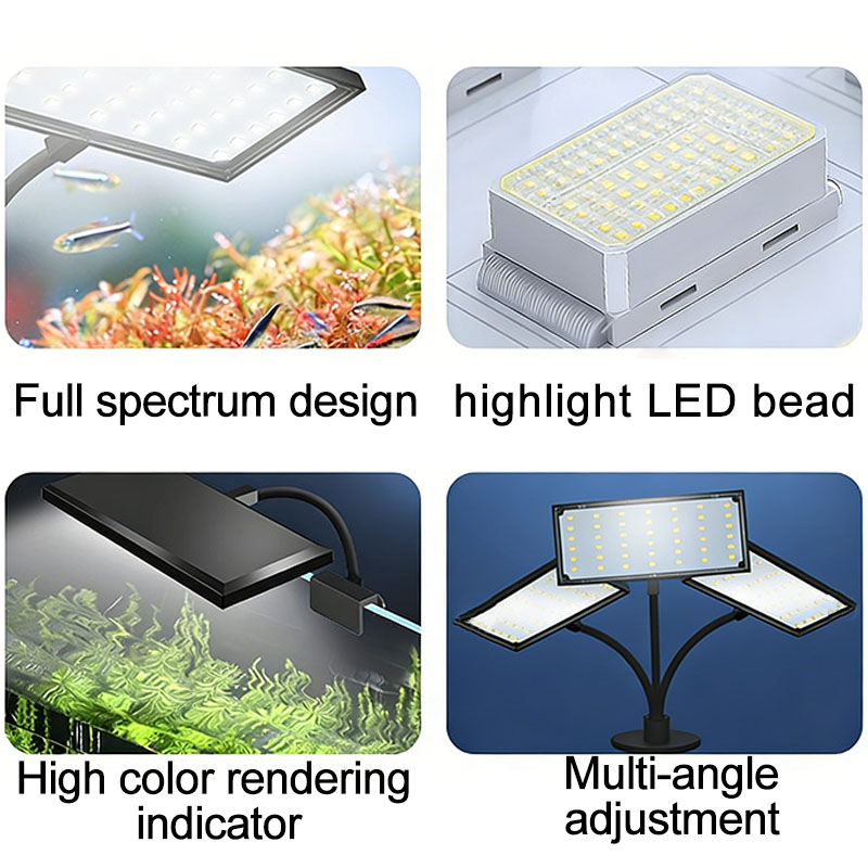 Aquarium Fish Tank Full Spectr - Aquarium Plant Growth Light ulasan dan harga