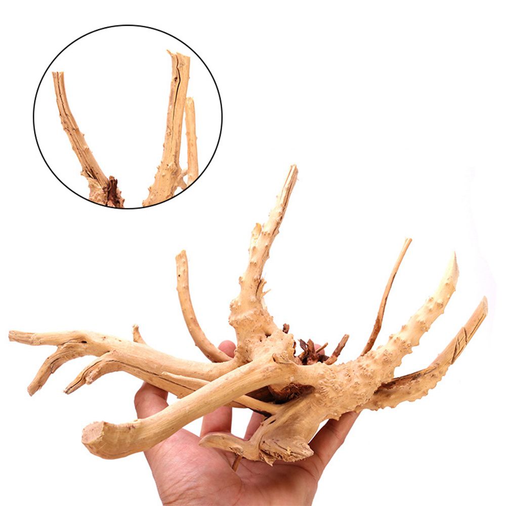 1 Pcs Wood Reptile Fish Tank O - Aquarium Planted Substrate ulasan dan harga