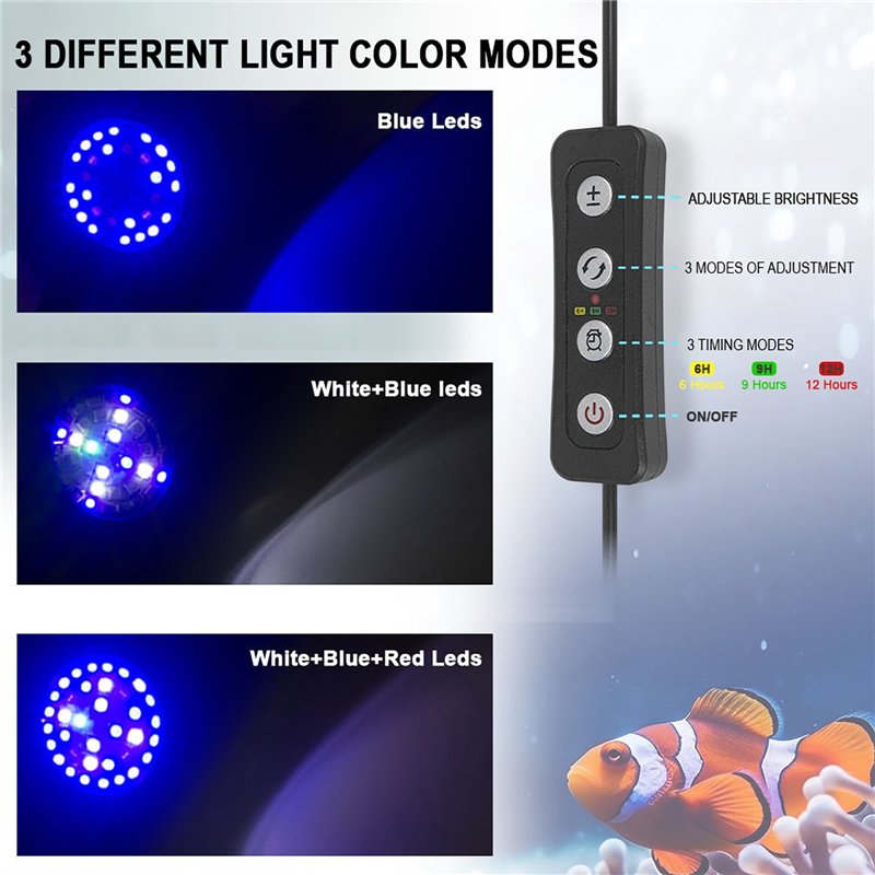 30W Aquarium Fish Tank Sea Wat - Planted Aquarium Pendant Light ulasan dan harga