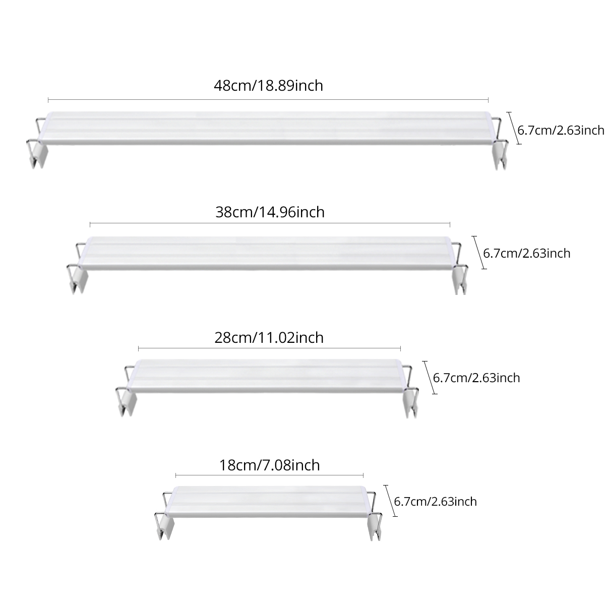 Super Slim LED Aquarium Light  - Aquarium Plant Growth Light ulasan dan harga