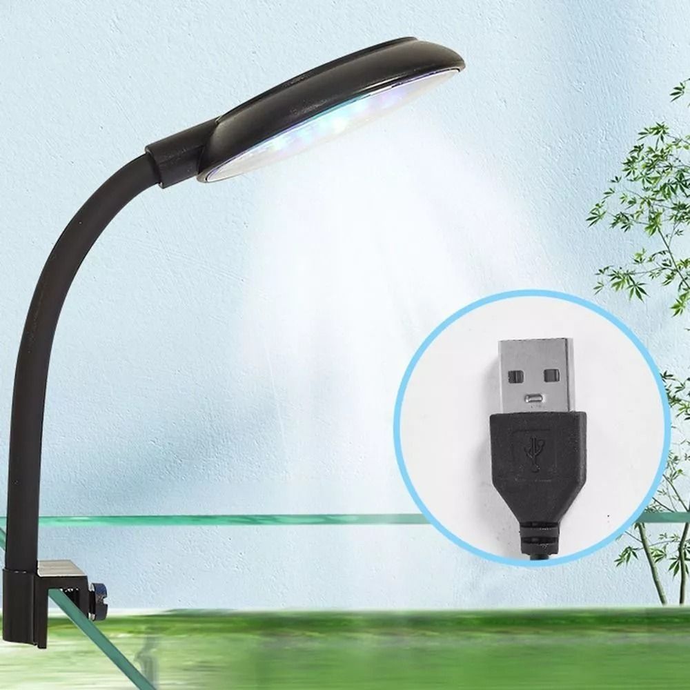 New Mini Fish Tank Clip Lamp 5 - Planted Aquarium Mini ulasan dan harga