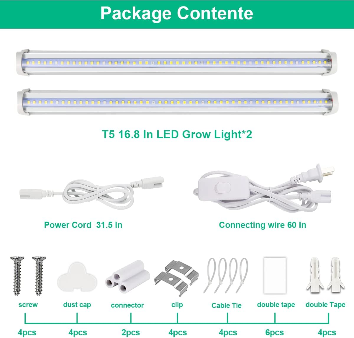 LED Grow Plant Lamp Full Spect - Aquarium Plant Seeds ulasan dan harga