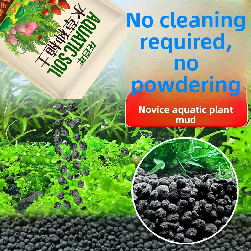 Aquarium Soil Substrate - Non- - Aquarium Plant Seeds ulasan dan harga