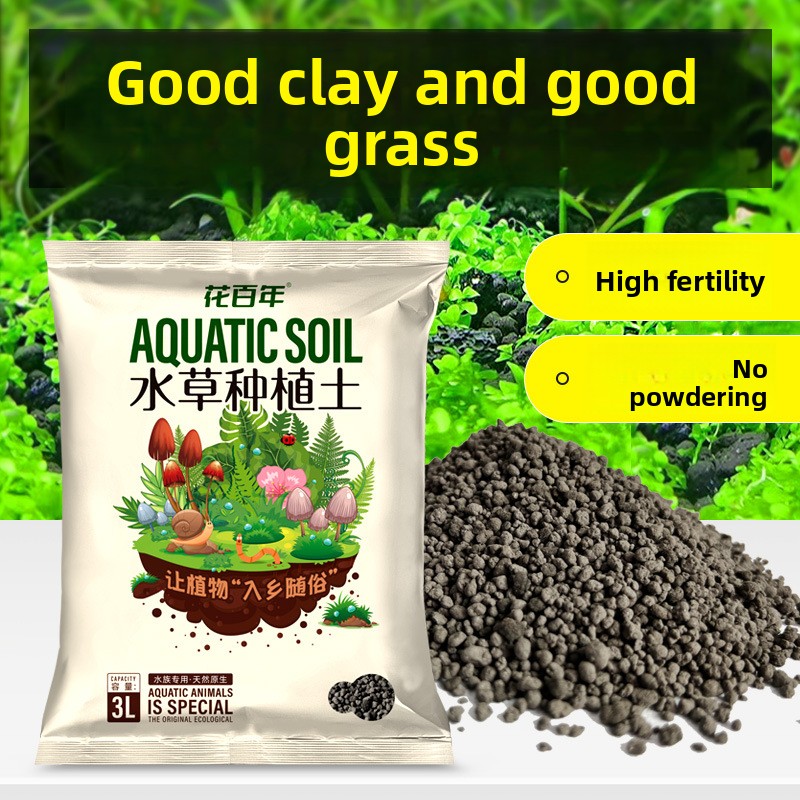 Aquarium Soil Substrate - Non- - Aquarium Plant Seeds ulasan dan harga