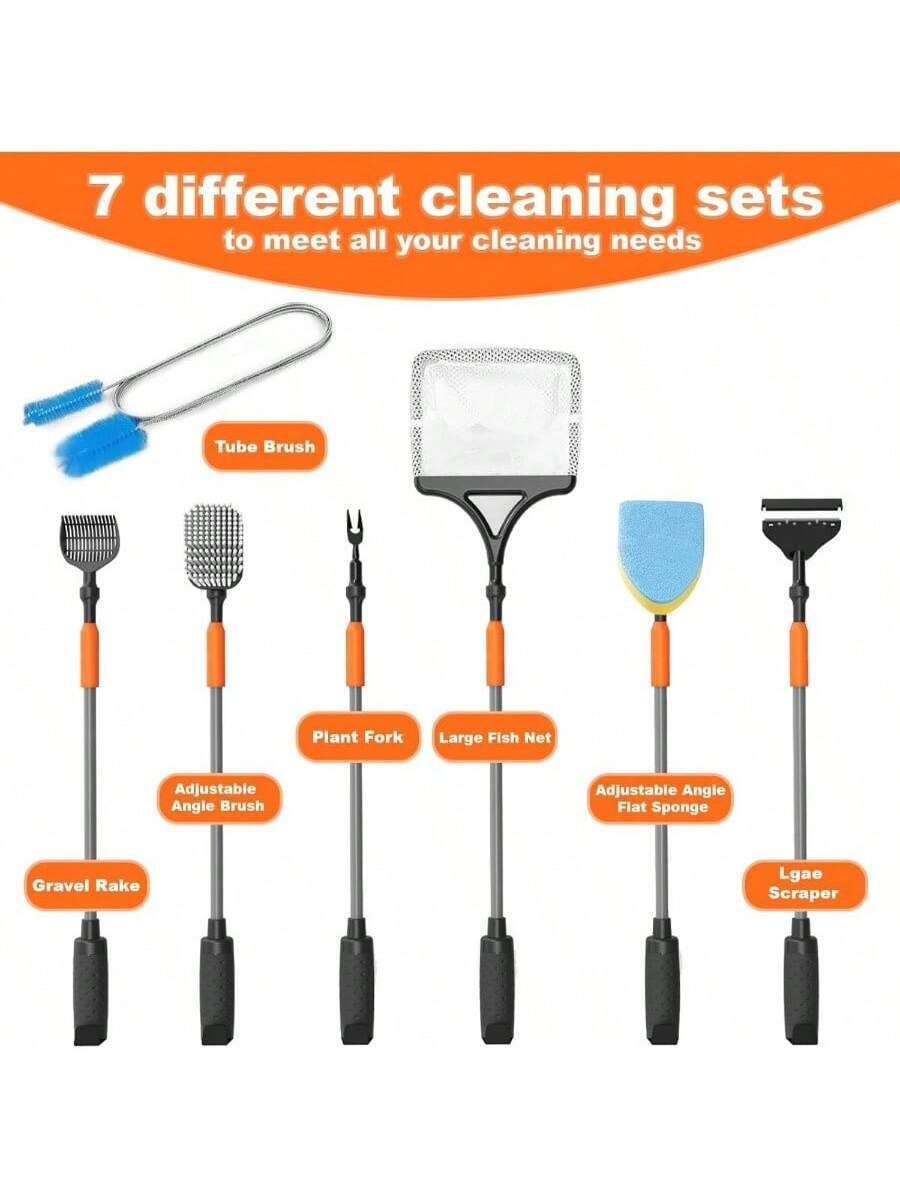 - In - 1 Aquarium Cleaning, Fi - Planted Aquarium With Gravel ulasan dan harga