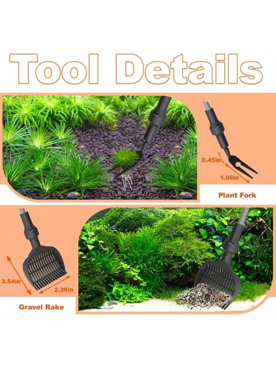 - In - 1 Aquarium Cleaning, Fi - Planted Aquarium With Gravel ulasan dan harga