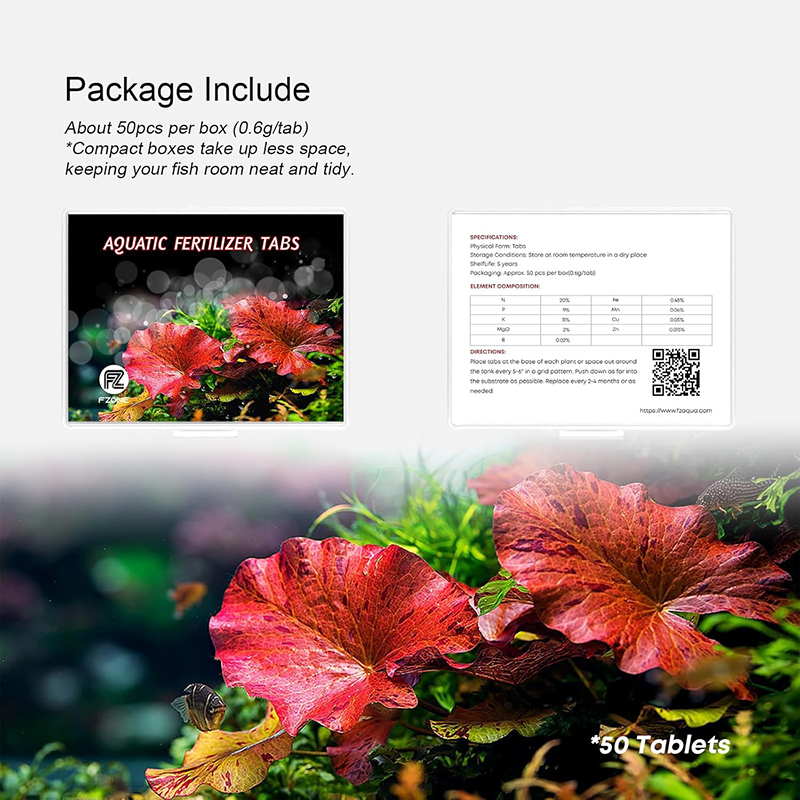 FZONE Root Tabs Freshwater Aqu - Planted Aquarium Fertilizer ulasan dan harga