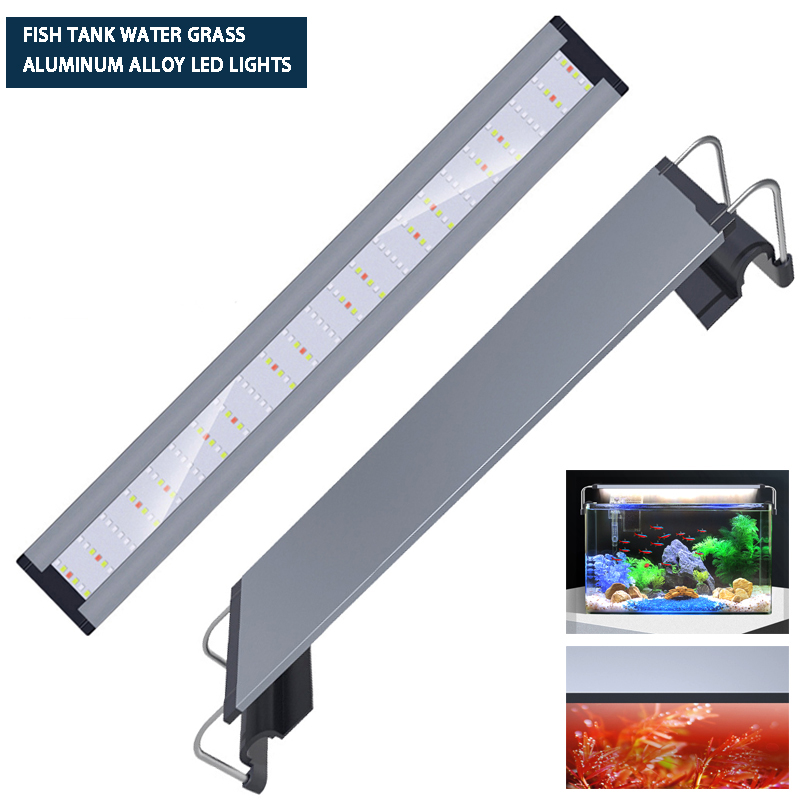 Aquarium LED light ultra-thin  - Aquarium Plant Growth Light ulasan dan harga
