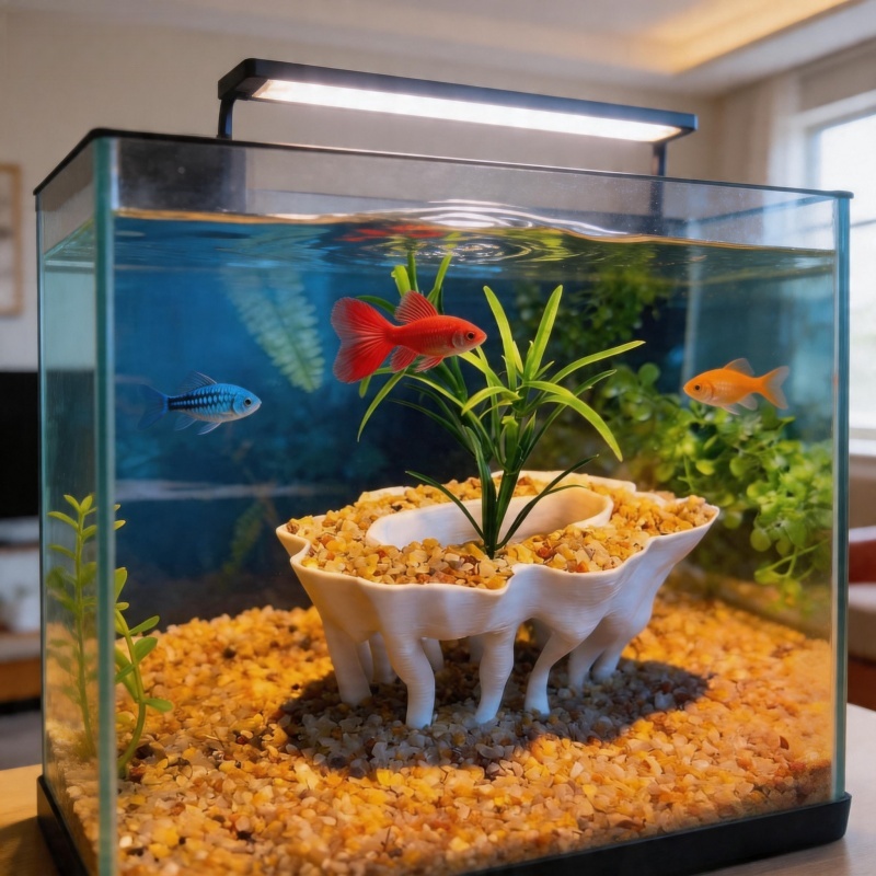 3D printed aquarium plants in  - Aquarium Planted Substrate ulasan dan harga