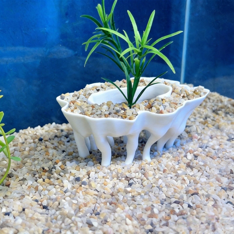3D printed aquarium plants in  - Aquarium Planted Substrate ulasan dan harga