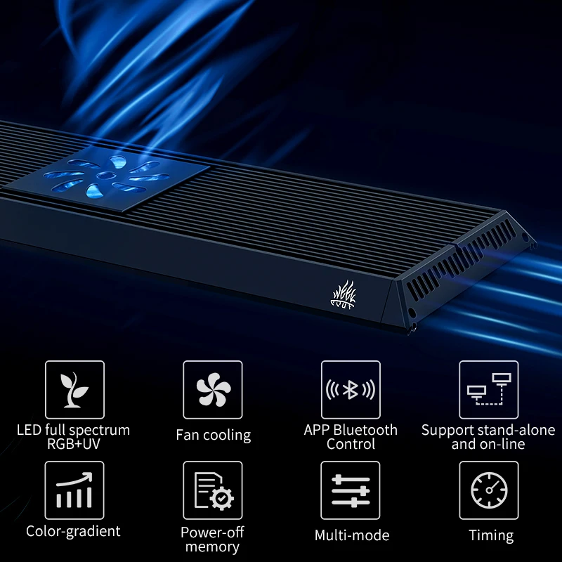 Week Aqua Full Spectrum LED Pa - Aquarium Plant Growth Light ulasan dan harga