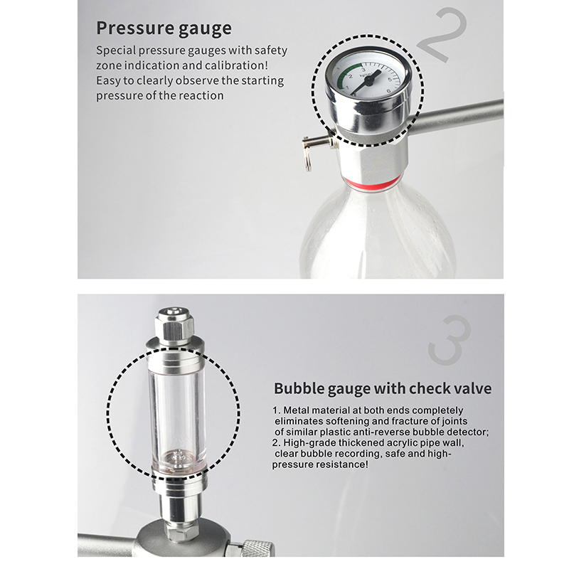 Aquarium CO2 Regulator System  - Planted Aquarium Tank Kit ulasan dan harga