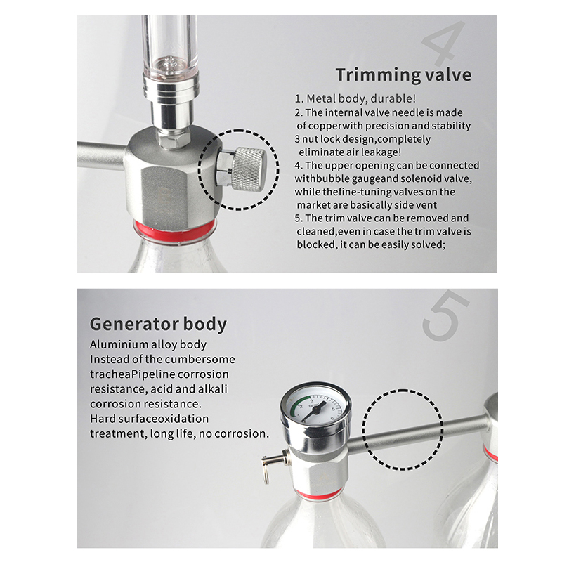 Aquarium CO2 Regulator System  - Planted Aquarium Tank Kit ulasan dan harga