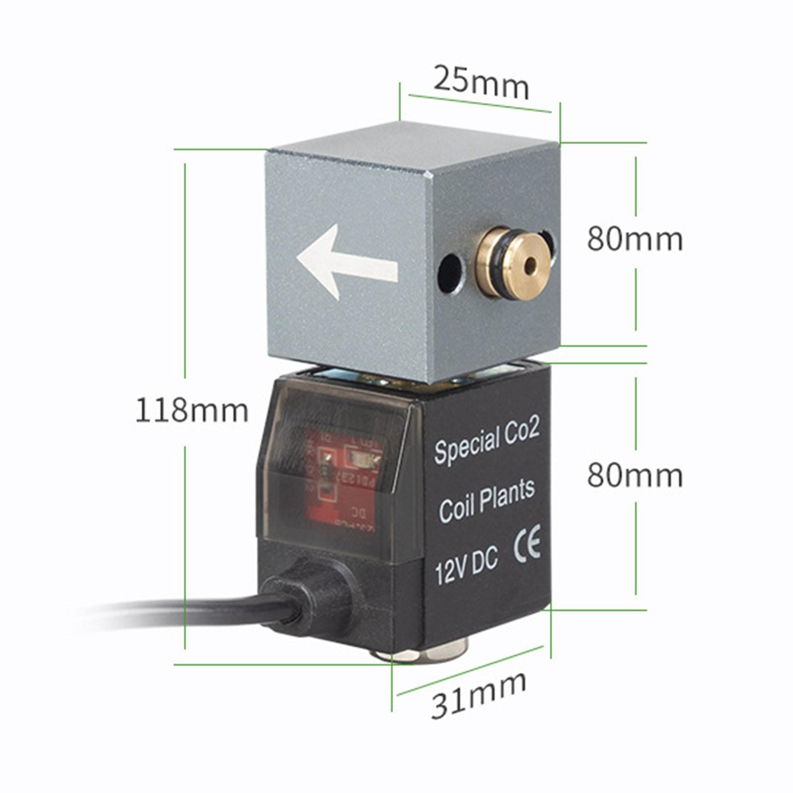 Aquarium CO2 Solenoid Kit Alum - Planted Aquarium Tank Kit ulasan dan harga