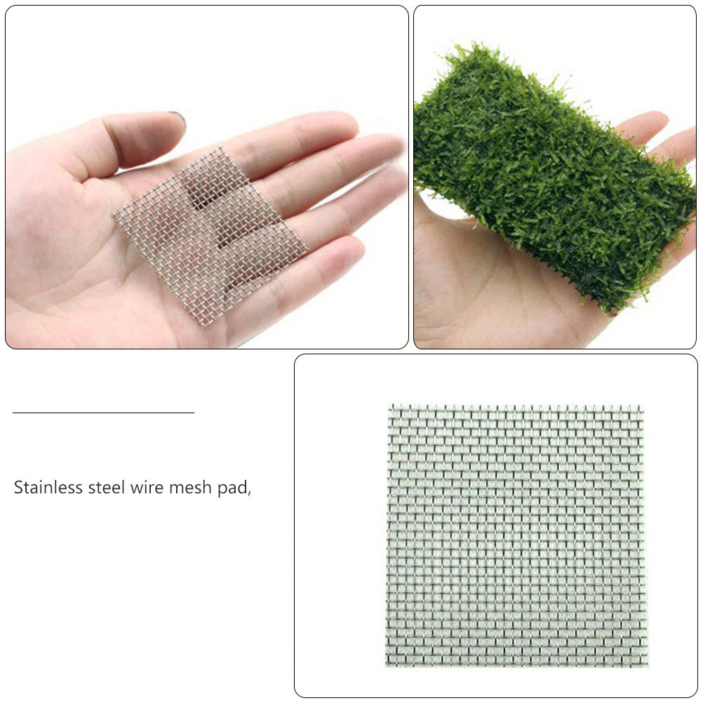 15Pcs Stainless Steel Mesh Pad - Aquarium Plant Original ulasan dan harga